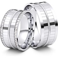 🦚 Modell TR103 geflochtenes Band 750er Weißgold – 27753 🦚 Modell TR103 geflochtenes Band 750er Weißgold – 27753