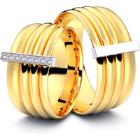 🦚 Modell TR359 585er Gelbgold-Weißgold – 37535 🦚 Modell TR359 585er Gelbgold-Weißgold – 37535