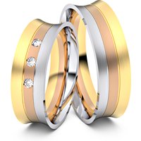 🦚 Modell TR135 Doppel Fuge 333er Gelbgold-Weissgold-Rotgold – 29069 🦚 Modell TR135 Doppel Fuge 333er Gelbgold-Weissgold-Rotgold – 29069