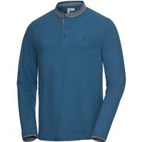 Vorteilshop 50% Rabatt auf das stilvolle langärmlige Herren Henley Shirt von Stone Rich