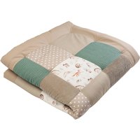 Ullenboom Krabbeldecke & Laufgittereinlage 120x120 cm Waffelpiqué/Cord