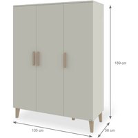 Pinolino Kleiderschrank Tami groß