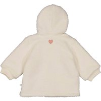 Feetje Plüschjacke mit Kapuze Blume