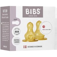 Bibs 2er-Pack Sauger, Latex, ab 6M