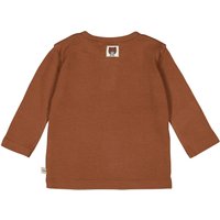 Feetje Henley-Shirt langarm Bär Rippqualität