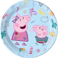 Partystrolche Partyset Peppa Wutz 49 tlg.