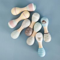 Bieco Baby Rassel Holz Star Dust 2er Set