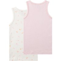 Sanetta 2er-Pack Unterhemden Blumen