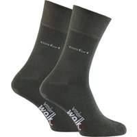Komfort-Socken, 2 Paar, Größe: 43