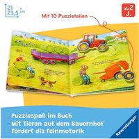 Ravensburger Mein großes Puzzle-Spielbuch Bauernhof