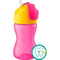 Philips Avent Trinklernbecher mit Strohhalm, SCF798/02, 300ml, 12-18M