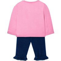 Boboli 2-tlg. Set Shirt langarm und Jeans Mädchen