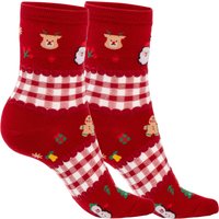 Motiv-Socken „Fröhliche Weihnacht“