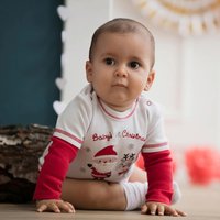 Bornino Festliche Mode Body langarm Weihnachten