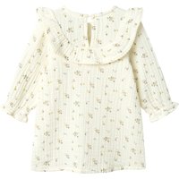 Name It Musselin-Kleid langarm Blumen