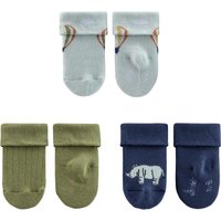 Sterntaler 3er-Pack Socken Ballon Nashorn