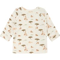Hust&Claire Wickelshirt langarm Safari Rippqualität