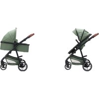 Babycab Kombikinderwagen Stockholm Trio-Set (2024) inkl. i-Size Babyschale und Wickeltasche gruen