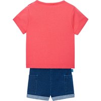 Boboli 2-tlg. Set T-Shirt und Jeans-Shorts Heißluftballons