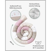 Ullenboom Nestchenschlange 400 cm Waffelpiqué/Cord