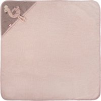 Fehn Kapuzenbadetuch rosa