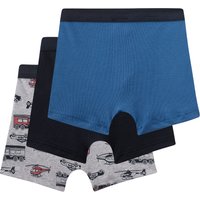 Sanetta 3er-Pack Boxershorts Fahrzeuge
