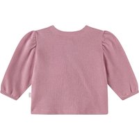 Sanetta Pure Sweatjacke Puffärmel Struktur