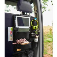 Lässig Rückenlehnen-, Spielzeugtasche Car Wrap-to-Go Black Edition