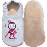 Hobea-Germany Krabbelschuhe Mädchen grau