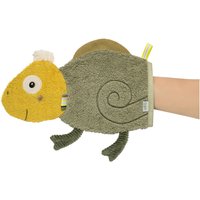 Fehn Waschhandschuh oliv