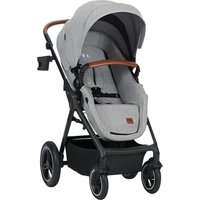 Kinderkraft Kombikinderwagen B-TOUR 3in1 Trio-Set inkl. Babyschale MINK PRO grau