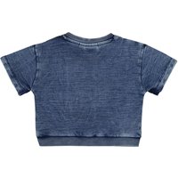 Feetje T-Shirt mit Bauchtasche denim