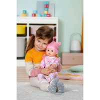 Zapf Creation Baby Born Puppe Emily Lauf mit mir 43 cm