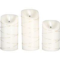 LED-Kerzen-Trio „Lichterglanz“