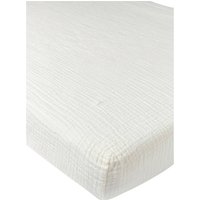 Meyco Baby Musselin-Spannbetttuch pre-washed 60x120 cm