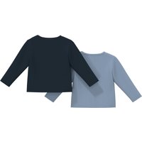 S.Oliver 2er-Pack Shirts langarm Rippqualität