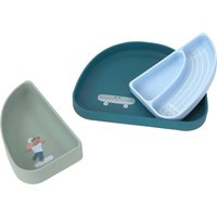 Lässig 3-tlg. Silikon Teller Set