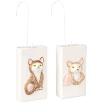 Luftbefeuchter „Katzen-Paar", 2 Stück