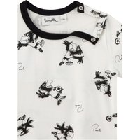 Sanetta T-Shirt DFB Maskottchen Paule natur/schwarz