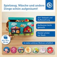 Bieco Aufbewahrungsbox mit Deckel Kinder Zirkus