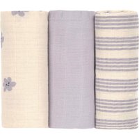 Lässig 3er-Pack Mullwindeln 60x60cm