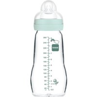 Mam Babyflasche Feel Good matt, Glas, 260 ml, ab 0M