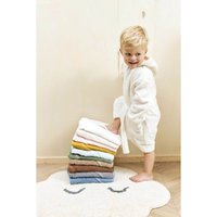 Meyco Baby Kapuzenbadetuch 75x75 cm grau