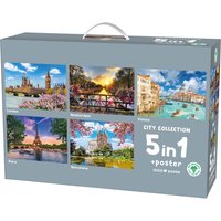 Puzzle-Box, 5 Puzzles je 1000 Teile