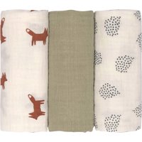 Lässig 3er-Pack Mullwindeln 60x60 cm