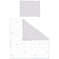 Bornino Home Bettwäsche Mond und Sterne 35x40 / 80x80 cm