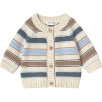 Mayoral 3-tlg. Set Strickjacke, Shirt langarm und Strickhose Hund Ringel