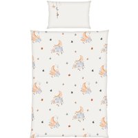 Baby Best Flanell Wende-Bettwäsche Moon and Stars 40x60 / 100x135 cm