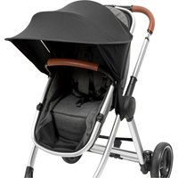 Babycab Universal Sonnenverdeck für Kinderwagen schwarz