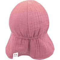 Maximo Musselin-Schirmmütze mit Nackenschutz